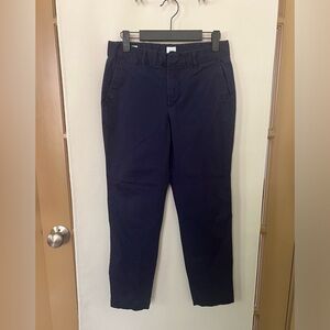 Gap Womens 2‎ Navy Blue Slim City Crop Pant